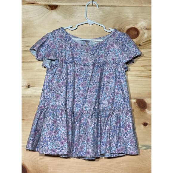 Cat & Jack floral top. M (7/8) - Picture 1 of 1